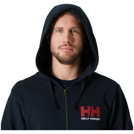 Pánská mikina Helly Hansen Hh Logo Full Zip Hoodie 2.0