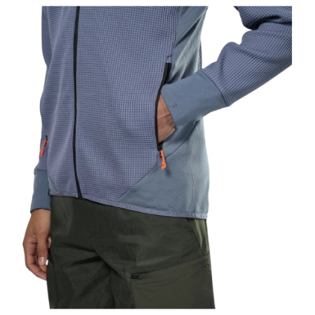 Pánská funkční mikina Salewa Puez Waffle Hyb Pl Jacket M