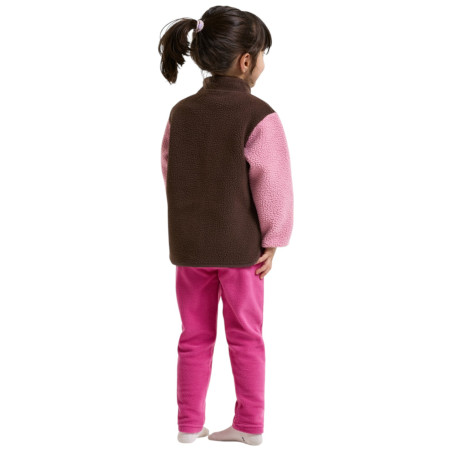 Dětská mikina Didriksons Anten Kids Fullzip 2 Oyster Pink