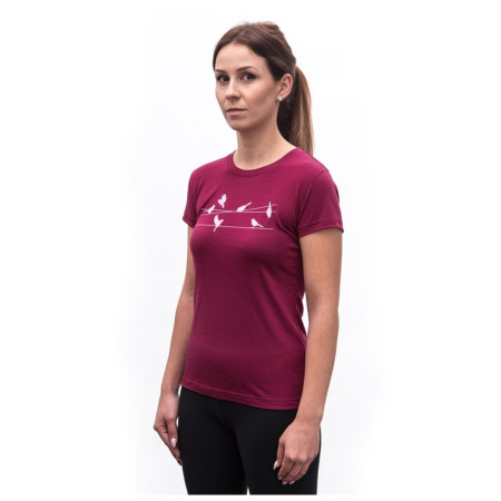 Dámské funkční triko Sensor Merino Active Songbirds