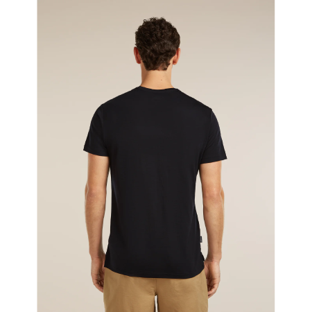 Pánské funkční triko Icebreaker Merino Blend 125 Cool-Lite™ Sphere SS Tee Across the Peaks