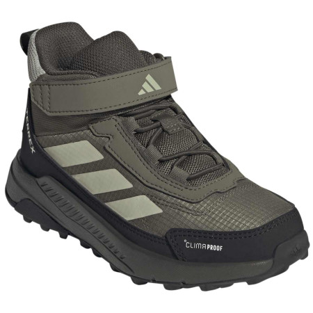 Dětské boty Adidas Terrex Anylander Mid Climaproof Green