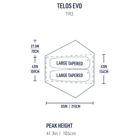 Stan Sea to Summit Telos Evo Bikepack Tent - TR2