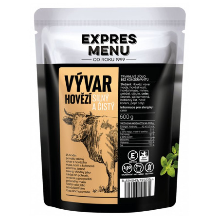 Hotové jídlo Expres menu Hovězí vývar