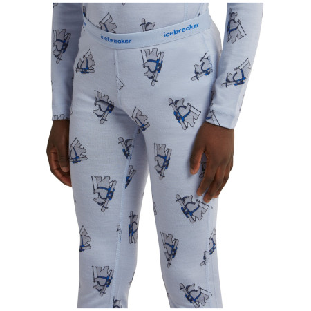 Dětské funkční spodky Icebreaker Kids M 200 Oasis Leggings Bear Tour AOP