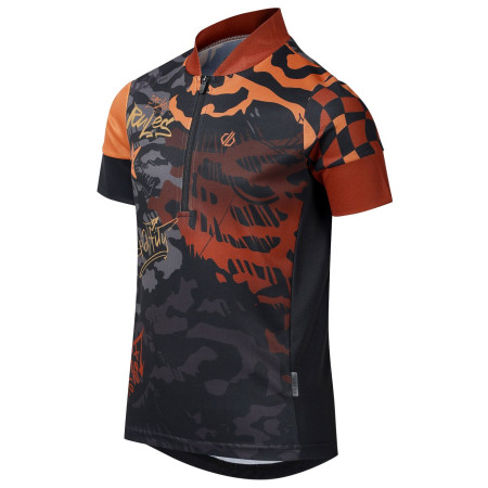 Dětský cyklistický dres Dare 2b Dynamite Jersey Blk Graffiti