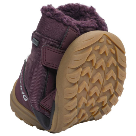 Dětské zimní boty Viking Outdoor Footwear Spruce Barefoot Warm GTX 2V Wine