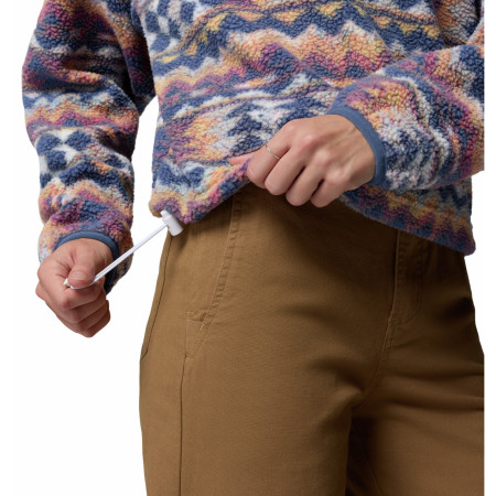 Dámská mikina Columbia Helvetia™ II Printed Cropped Half Snap