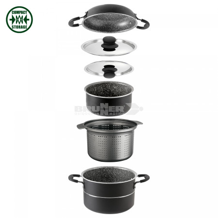 Sada nádobí Brunner Pirate 7+1 22 cm