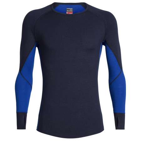 Pánské triko Icebreaker Mens 260 Zone LS Crewe-midnight navy surf