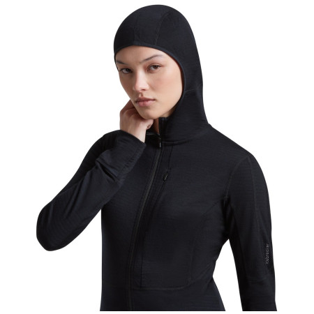 Dámská funkční mikina Icebreaker Women Merino Blend 200 RealFleece™ Descender LS Zip Hoodie