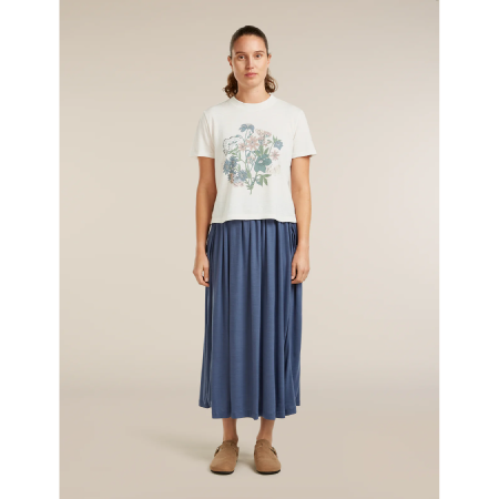 Dámské triko Icebreaker Merino 150 Tech Lite SS Crop Tee NZ Flora