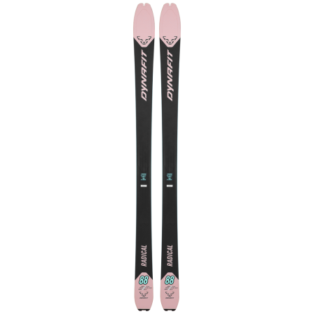 4camping.cz - Skialpový set Dynafit Radical 88 Ski Set Women - 158 cm / světle růžová
