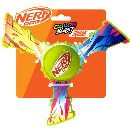 Hračka pro psa Nerf Dog Color Grip Tri Flyer 20 cm