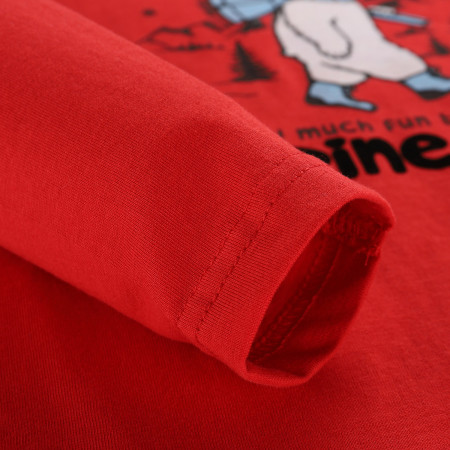 Dětské triko Alpine Pro Ecco 2 Red
