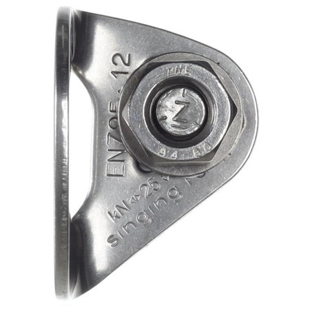 Plaketa s dříkem Singing Rock 12 mm nerez