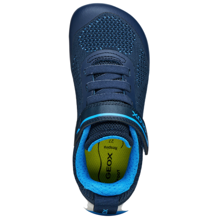 Dětské boty Geox J Foot-Run Boy Navy/Azure