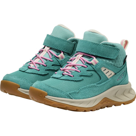 Dětské boty KEEN Hightrail Mid Wp Children Brittany Blue