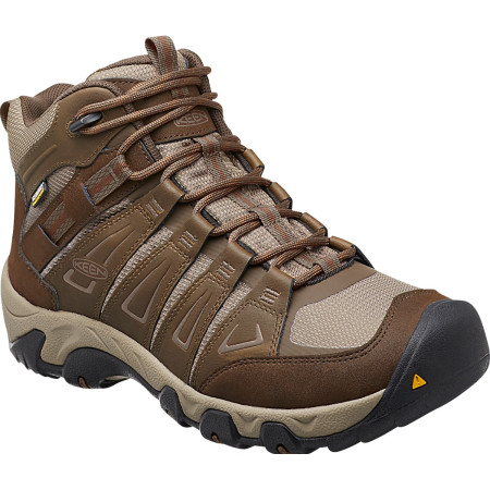 Pánské boty Keen Oakridge Mid WP-cascade brown/brinde