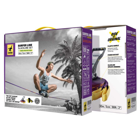 Slackline Gibbon Surferline Treewear set
