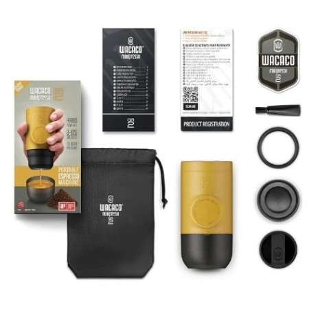 Cestovní kávovar Wacaco Minipresso na mletou kávu