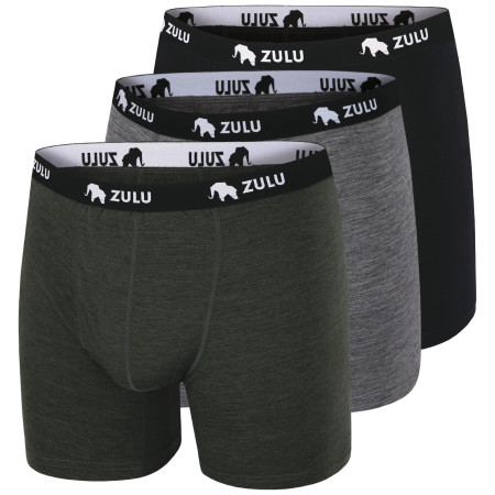 Pánské boxerky Zulu Merino 160 6in 3-pack