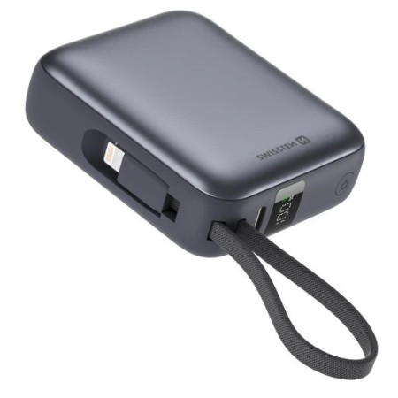 4camping.cz - Powerbanka Swissten 10000 mAh USB-C / Lightning - černá