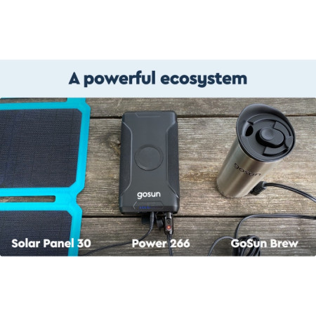 Termoska GoSun Brew 12V a kávovar French Press