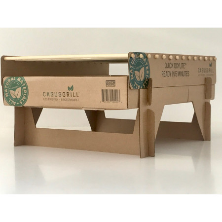 Gril na dřevěné uhlí CasusGrill Ekologický gril
