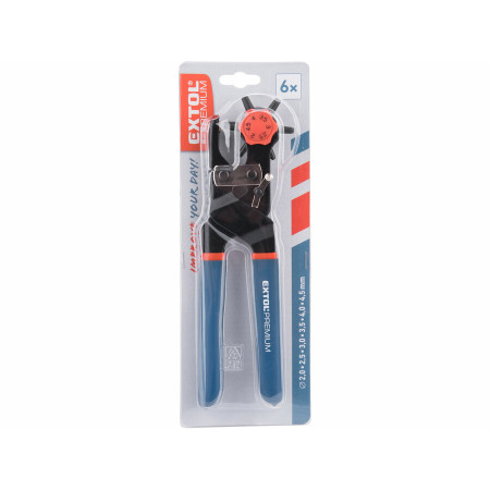Kleště Extol děrovací kovové, 2-4,5mm