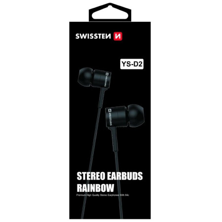 Sluchátka Swissten EARBUDS RAINBOW YS-D2
