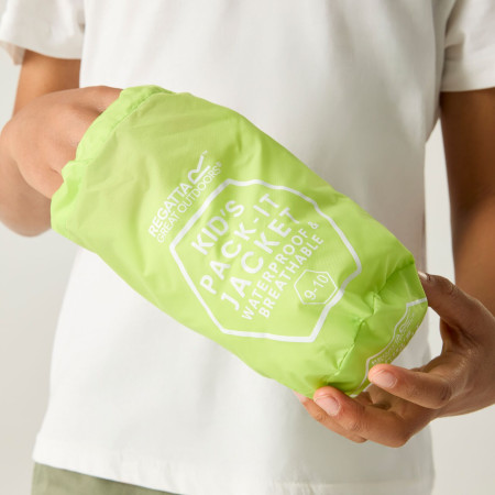 Dětská bunda Regatta Kids’ Pack-It Jacket III Sharp Green