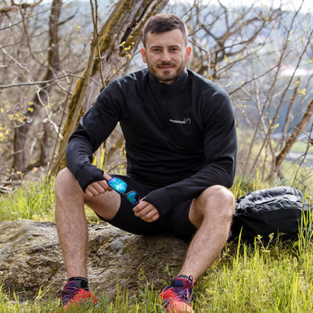 Pánská funkční mikina Progress Torez Zip Merino
