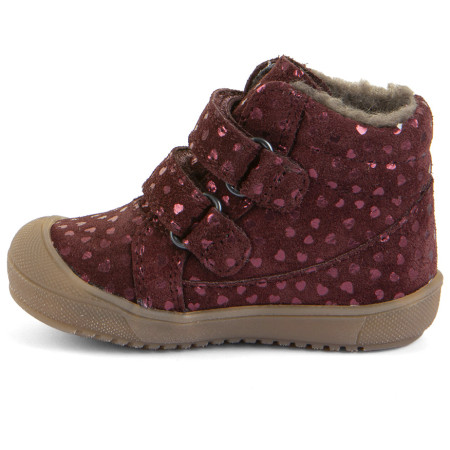 Dětské zimní boty Froddo Ollie Wool Tex Bordeaux