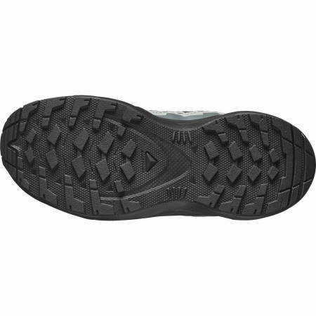 Dětské boty Salomon Xa Pro Mid Wp J Black-Sedona Sage-Wrought Iron