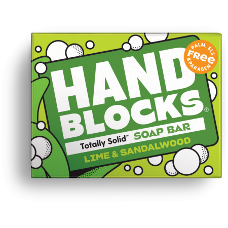 Cestovní mýdlo Totally Solid Hand Soap - Lime & Sandawlwood