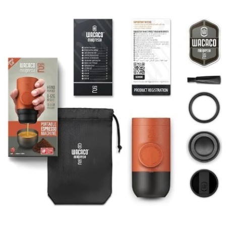 Cestovní kávovar Wacaco Minipresso na mletou kávu