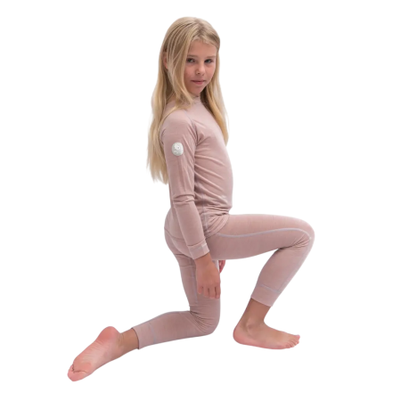 Dětské funkční prádlo Sensor Merino Air Set Dusty Pink