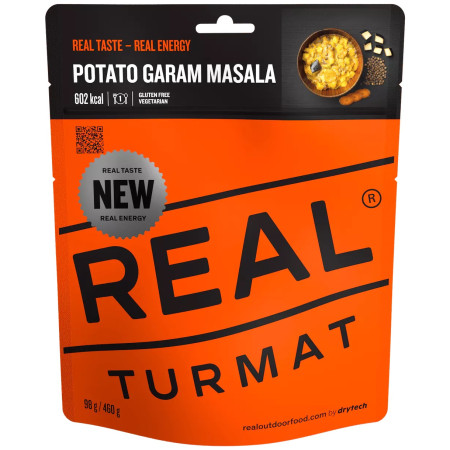 Dehydrované jídlo Real Turmat Garam Masala s bramborem (Potato Garam Masala)