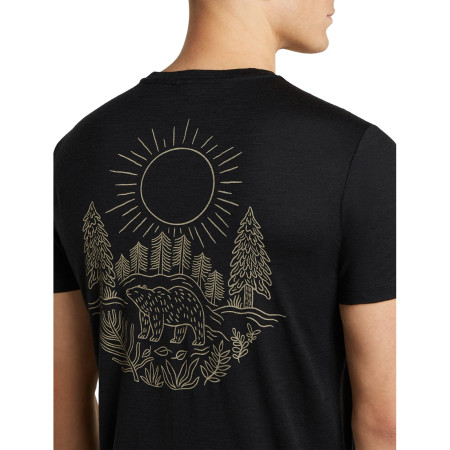 Pánské funkční triko Icebreaker M 150 Tech Lite SS Tee Forest Footsc