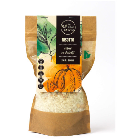 Risotto Dýně Se Šalvějí Na Italské farmě 250 g