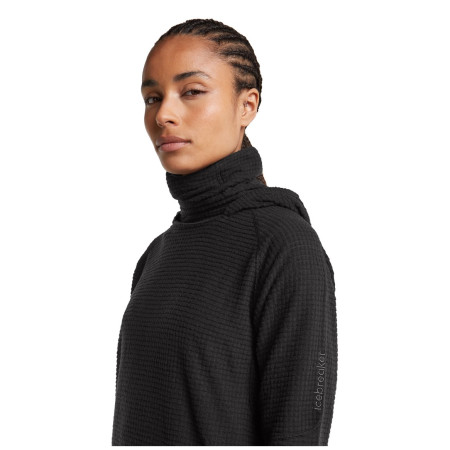Dámská mikina Icebreaker Wom Mer 400 RealFleece Grid Pulover Hood