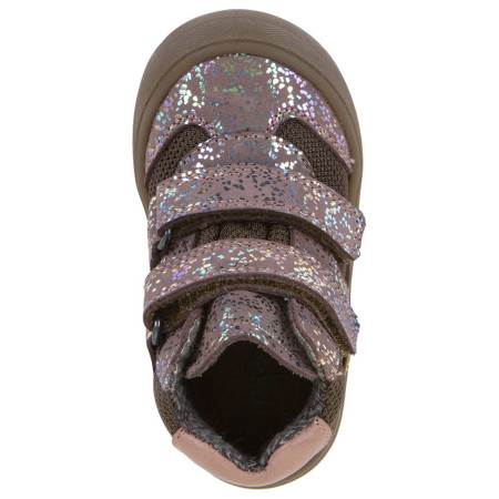 Dětské celoroční barefoot boty Froddo Ollie Lumi Tex Pink Shine