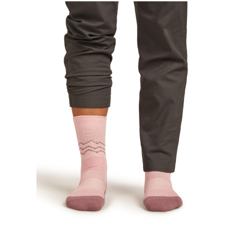 Dámské ponožky Icebreaker Women Merino Hike+ Medium Crew Across the Peaks