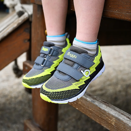 Dětské boty na suchý zip Bugga Hone Gray
