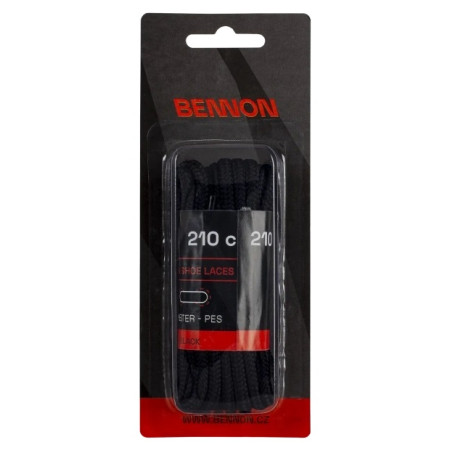Tkaničky do bot Bennon Laces Black Box 210 cm