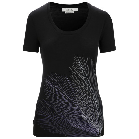 Dámské funkční triko Icebreaker Women Tech Lite II SS Scoop Tee Plume