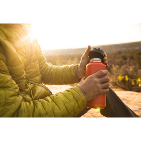 Nerezová lahev Klean Kanteen Wide w/Wide Loop Cap 1182 ml