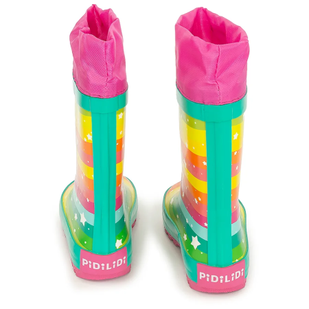Dětské holínky Pidilidi Rainbow