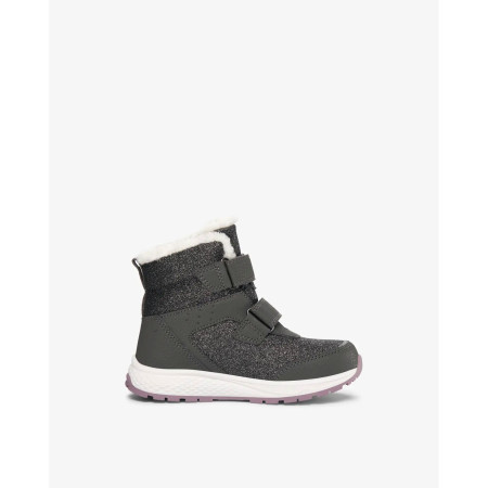 Dětské zimní boty Viking Outdoor Footwear Equip Glitter Warm WP 2V Charcoal/Dusty Pink
